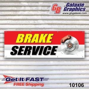 Brake Service Banner
