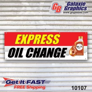 Express Oil Change Banner