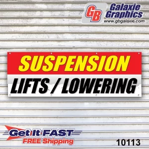 Suspension Lifts / Lowering Banner