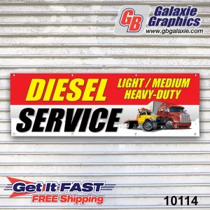 Diesel Service Banner