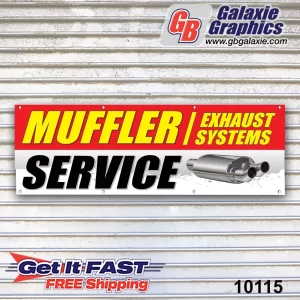 Muffler Service Banner