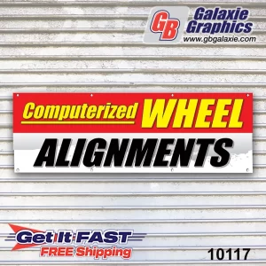 Wheel Alignment Banner
