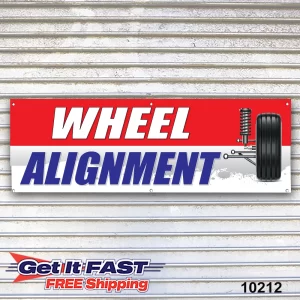 Wheel Alignment Banner