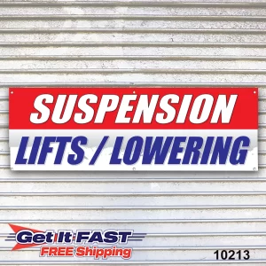 Suspension Lifts & Lowering Banner