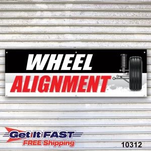 Wheel Alignment Banner