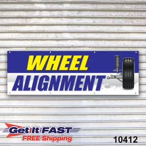 Wheel Alignment BAnner