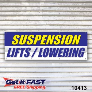 Suspension Lifts Lowering Banner