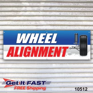Wheel Alignment Banner