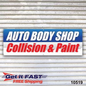Auto Body Shop Banner