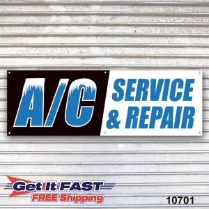 A/C Service Banner