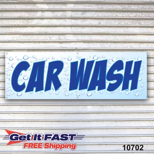Car Wash Banner