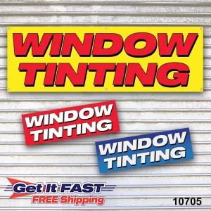 Window Tinting Banner