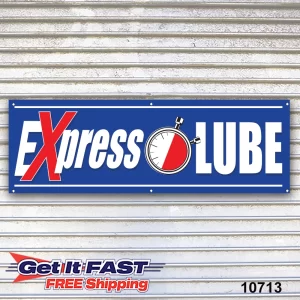 Express Lube Banner