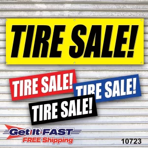 Tire Sale Banner