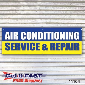 Air Conditioning Service & Repair Banner