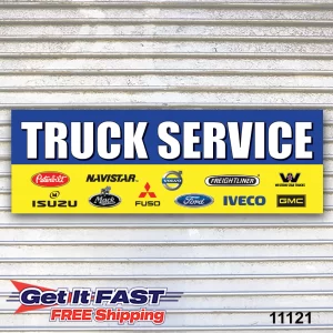 Truck Service Banner