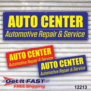 Auto Center Repair & Service Banner