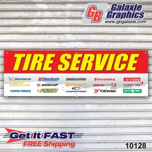 Tire Service Banner