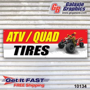 ATV Quad Tires Banner