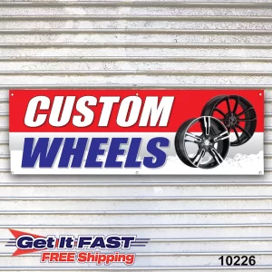 Custom Wheels Banner