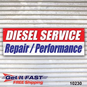 Diesel Service Banner