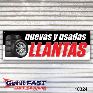 Nuevas y Usadas Llantas Banner