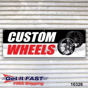 Custom Wheels Banner