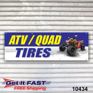 ATV Quad Tires Banner