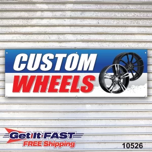 Custom Wheels Banner