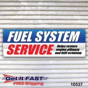 Fuel System Service Banner