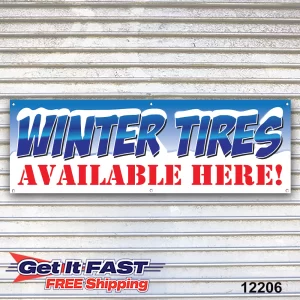 Winter Tires Banner