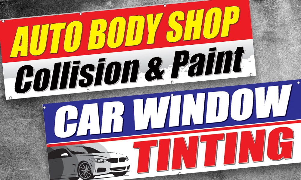 Auto Body Banners