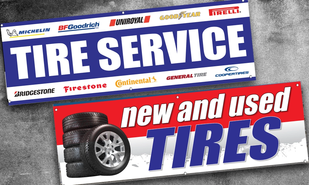 Tire Dealer Banners
